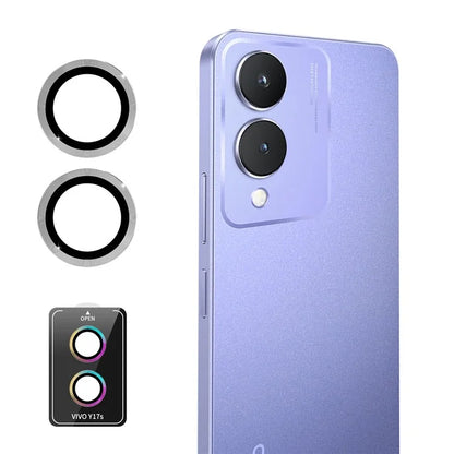 ENKAY HAT PRINCE For vivo Y17s 4G Camera Lens Protector Set High Alumina Silicon Glass Lens Film