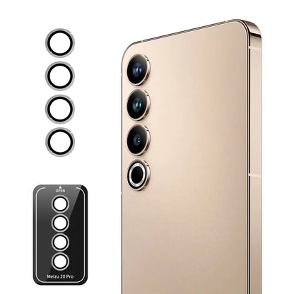 ENKAY HAT PRINCE For Meizu 20 Pro Camera Lens Film Set High Alumina Silicon Glass Lens Protector