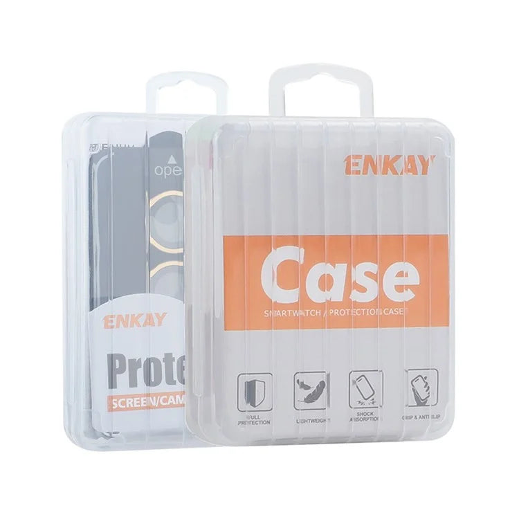 ENKAY HAT PRINCE For Samsung Galaxy M54 5G 1 Set Camera Lens Protector Metal Ring Trim Rear Lens Film