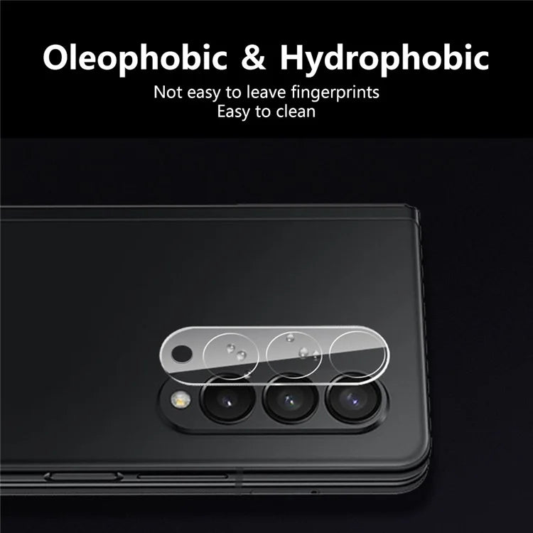 ENKAY HAT PRINCE for Samsung Galaxy Z Fold6 5G Integrated Camera Lens Film Tempered Glass Lens Protector