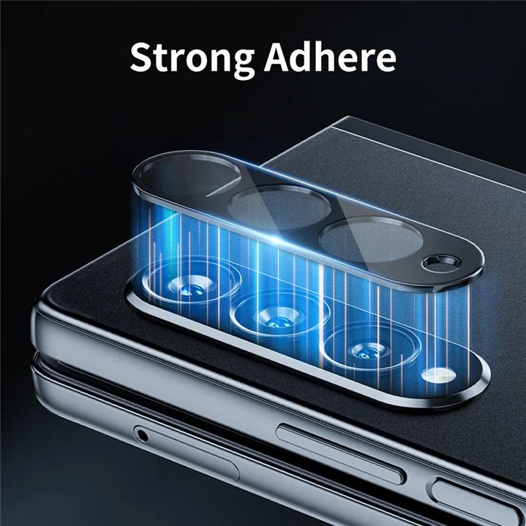 ENKAY HAT PRINCE 2Pcs For Samsung Galaxy Z Fold6 5G Camera Lens Protector Tempered Glass Phone Lens Film