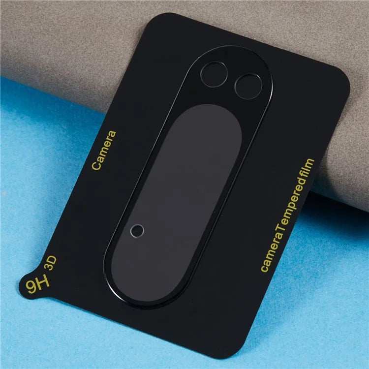 2Pcs for Google Pixel 9 Pro Camera Lens Protector Ultra Clear Silk Printing 3D Arc Edge Lens Film