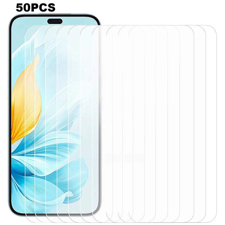 50PCS For Honor 200 Lite Screen Protector Clear Scratch-proof Tempered Glass Screen Film