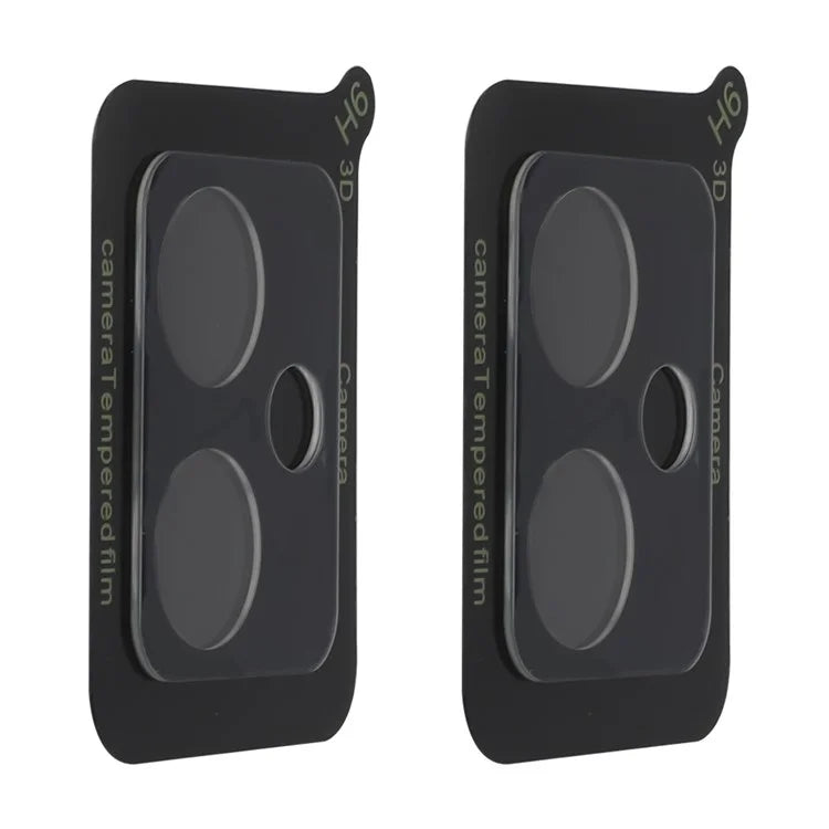 ENKAY HAT PRINCE 2Pcs for Xiaomi Redmi 12 4G / Redmi 12 5G (Global) / Poco M6 Pro 5G Ultra Clear Camera Lens Film 9H