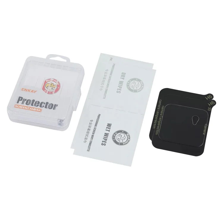 ENKAY HAT PRINCE 2Pcs for Xiaomi Pad 6S Pro 12.4 Camera Lens Protector 0.2mm 9H Anti-Fingerprint Film