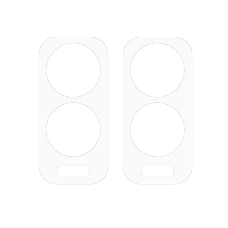 ENKAY HAT PRINCE 2Pcs for Oppo A2x 5G Accessories Camera Lens Protector Anti-Scratch High Aluminum-Silicon Glass Rear Lens Film