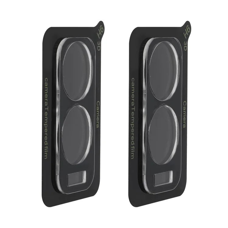ENKAY HAT PRINCE 2Pcs for Oppo A2x 5G Accessories Camera Lens Protector Anti-Scratch High Aluminum-Silicon Glass Rear Lens Film