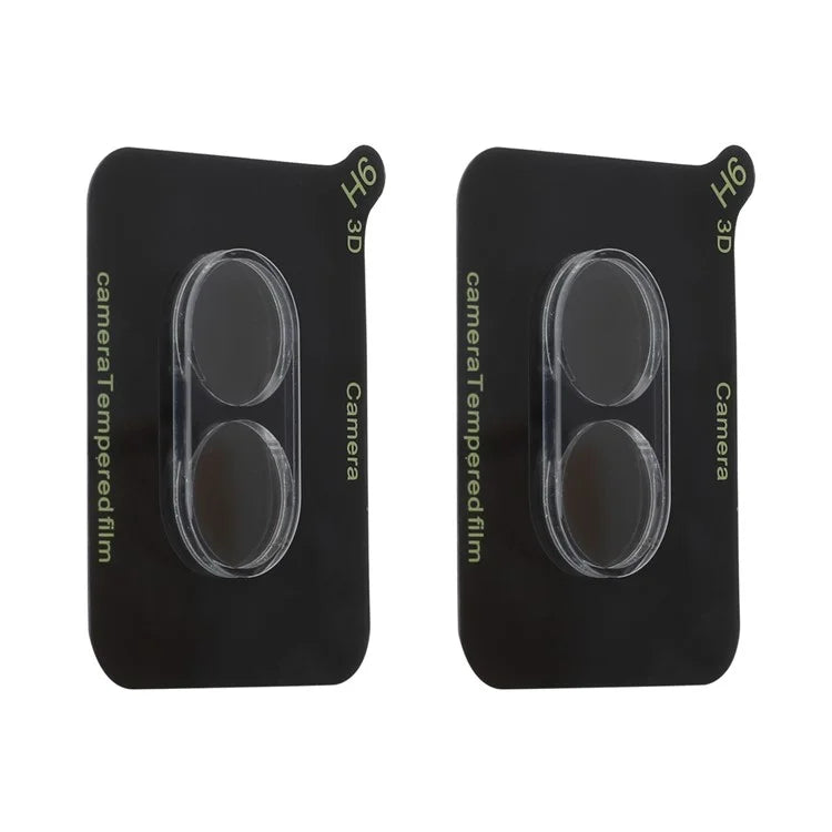 ENKAY HAT PRINCE 2Pcs for Nothing Phone (2) High Aluminum-Silicon Glass Lens Film Full Glue Clear Camera Lens Protector