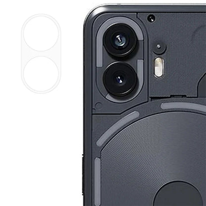 ENKAY HAT PRINCE For Nothing Phone (2) Camera Lens Protector 0.2mm Clear High Aluminum-Silicon Glass Film