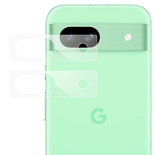 ENKAY HAT PRINCE 2Pcs for Google Pixel 8a Camera Rear Lens Protector 0.2mm Impact-Resistant Lens Cover