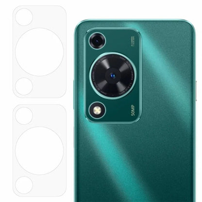 ENKAY HAT PRINCE 2Pcs for Huawei Enjoy 70 / nova Y72 4G Camera Lens Film Clear High Aluminum-Silicon Glass Protector