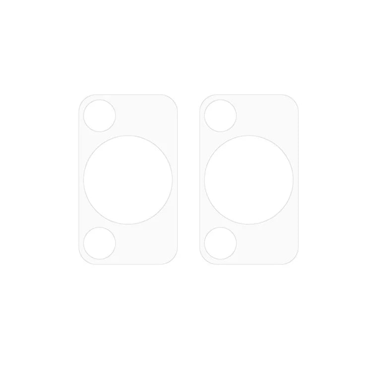 ENKAY HAT PRINCE 2Pcs for Huawei Enjoy 70 / nova Y72 4G Camera Lens Film Clear High Aluminum-Silicon Glass Protector