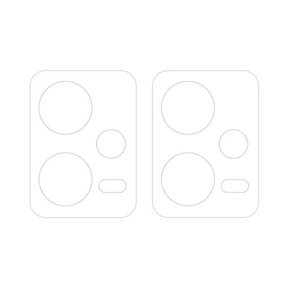 ENKAY HAT PRINCE 2Pcs for Xiaomi Redmi Note 12 5G (Global) 0.2mm Camera Lens Protector High Aluminum-Silicon Glass Film