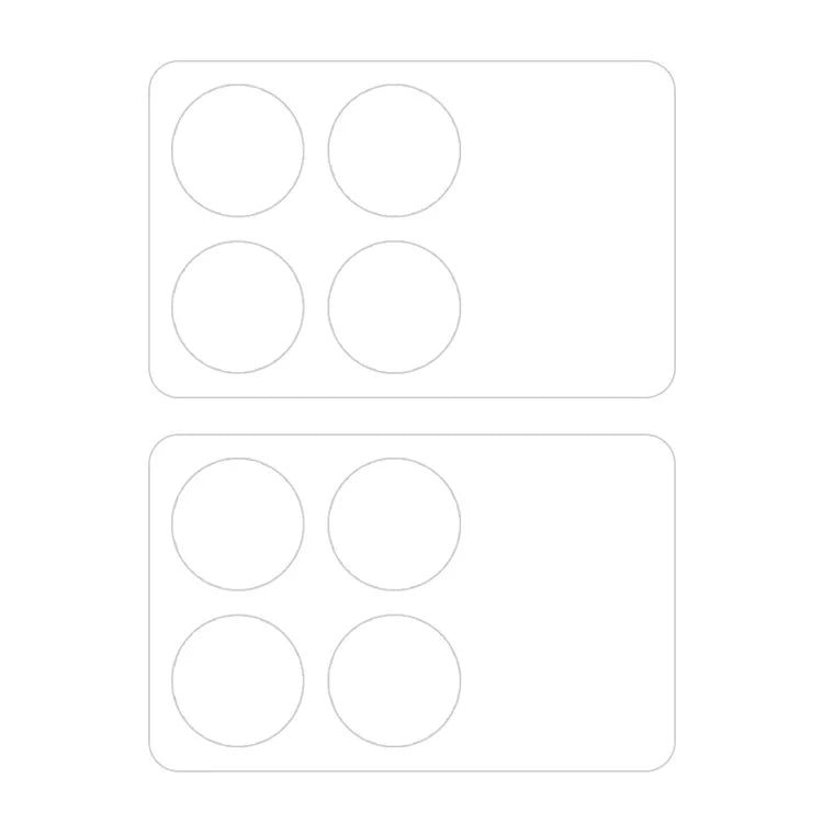 ENKAY HAT PRINCE 2Pcs for Xiaomi Redmi K70 5G / K70 Pro 5G / K70E 5G / Poco M6 Pro 4G Lens Protector HD Clear Camera Lens Film