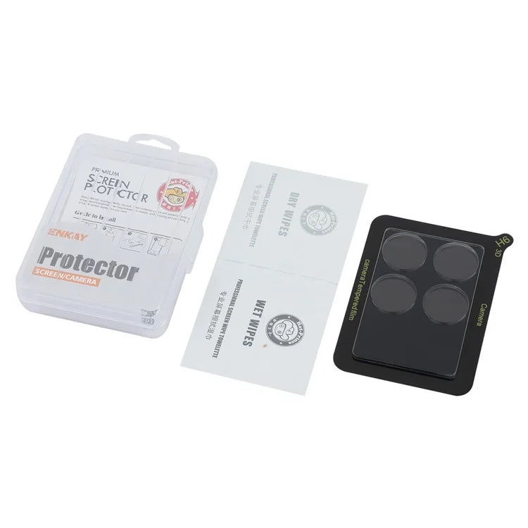 ENKAY HAT PRINCE for Xiaomi Redmi K70 5G / K70 Pro 5G / K70E 5G / Poco M6 Pro 4G Camera Lens Film Full Cover Lens Protector