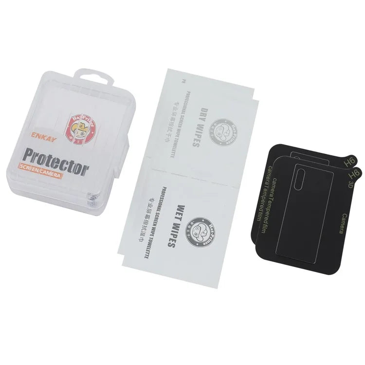 ENKAY HAT PRINCE 2Pcs for Xiaomi Redmi K60 5G / K60 Pro 5G / Poco F5 Pro 5G Camera Lens Protector Ultra Clear Lens Film