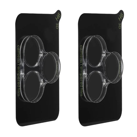 ENKAY HAT PRINCE 2Pcs for Realme C53 (India) Camera Lens Film 0.2mm High Aluminum-Silicon Glass