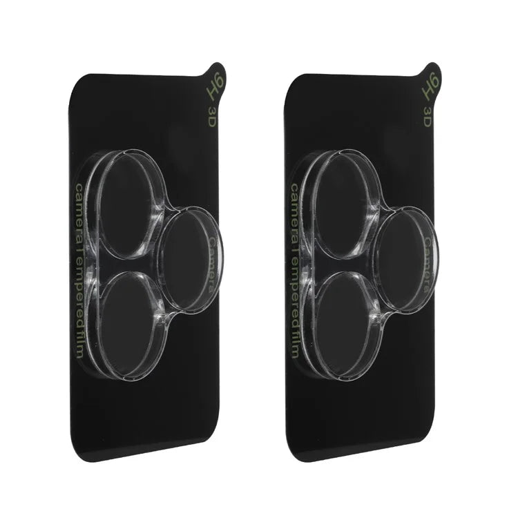 ENKAY HAT PRINCE 2Pcs for Realme C53 (India) Camera Lens Film 0.2mm High Aluminum-Silicon Glass