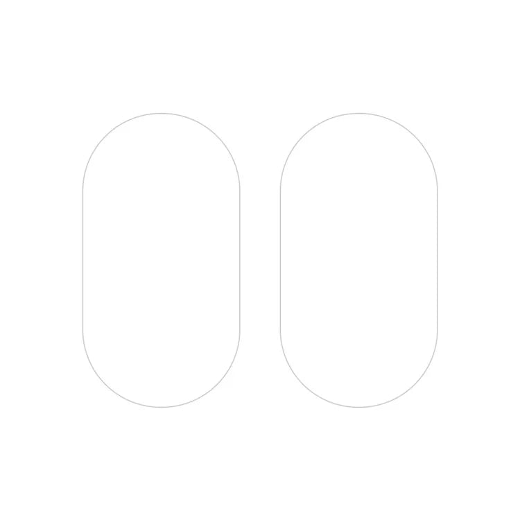 ENKAY HAT PRINCE 2Pcs for Oppo Reno11 Pro 5G (Global) Clear Camera Lens Film High Aluminum-Silicon Glass Protector