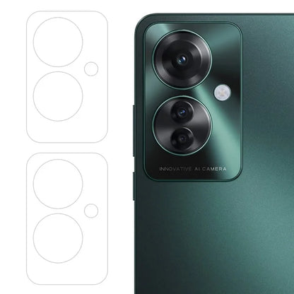 ENKAY HAT PRINCE 2Pcs for Oppo Reno11 F 5G / F25 Pro 5G Clear Camera Lens Film High Aluminum-Silicon Glass Protector