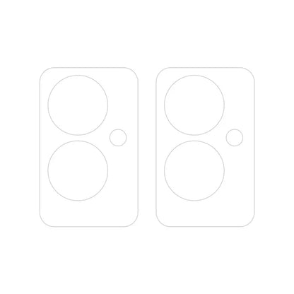 ENKAY HAT PRINCE 2Pcs for Oppo Reno11 F 5G / F25 Pro 5G Clear Camera Lens Film High Aluminum-Silicon Glass Protector