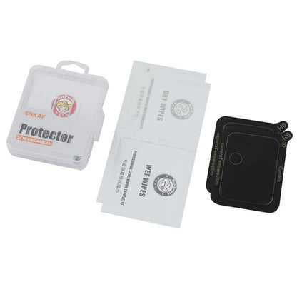 ENKAY HAT PRINCE 2Pcs for Honor 90 GT 5G Camera Lens Protector High Aluminum-Silicon Glass Shockproof Lens Film