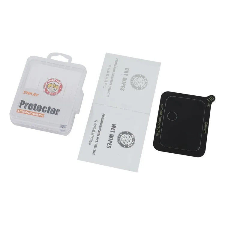 ENKAY HAT PRINCE For Honor 90 GT 5G Camera Lens Protector Ultra-HD 9H High Aluminum-Silicon Glass Lens Film