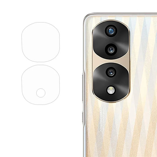 ENKAY HAT PRINCE For Honor 70 Pro 5G Camera Lens Protector Clear High Aluminum-Silicon Glass Back Camera Lens Film