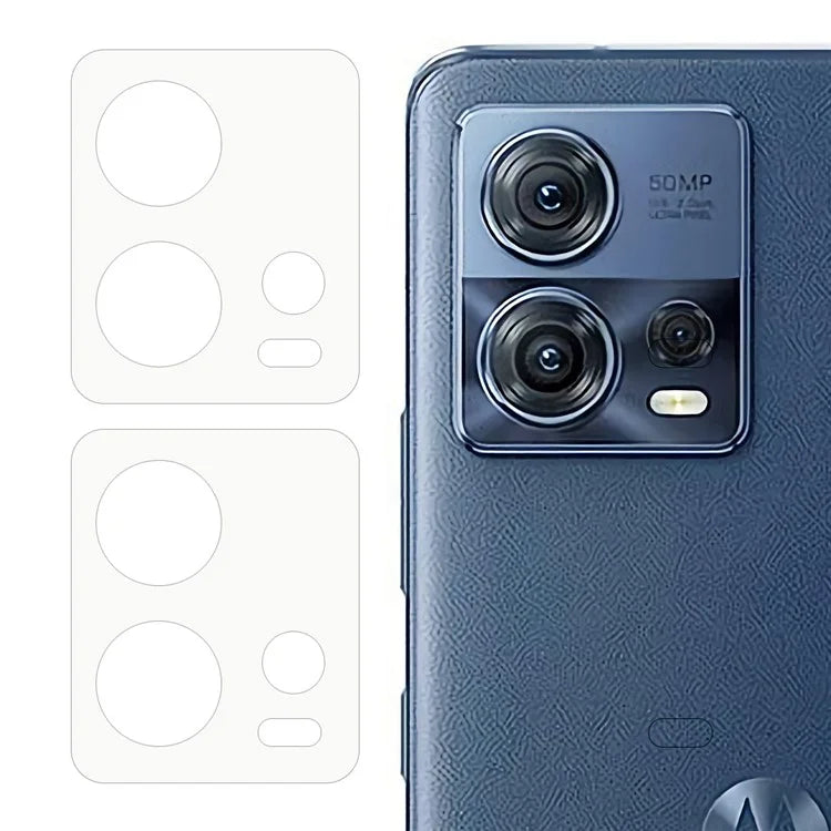ENKAY HAT PRINCE 2Pcs for Motorola Moto S30 Pro 5G / Edge 30 Fusion 5G Camera Lens Protector 0.2mm High Aluminum-Silicon Glass Lens Film