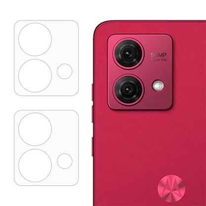 ENKAY HAT PRINCE 2Pcs for Motorola Moto G84 5G Camera Lens Protector Shatterproof 9H High Aluminum-Silicon Glass Lens Film