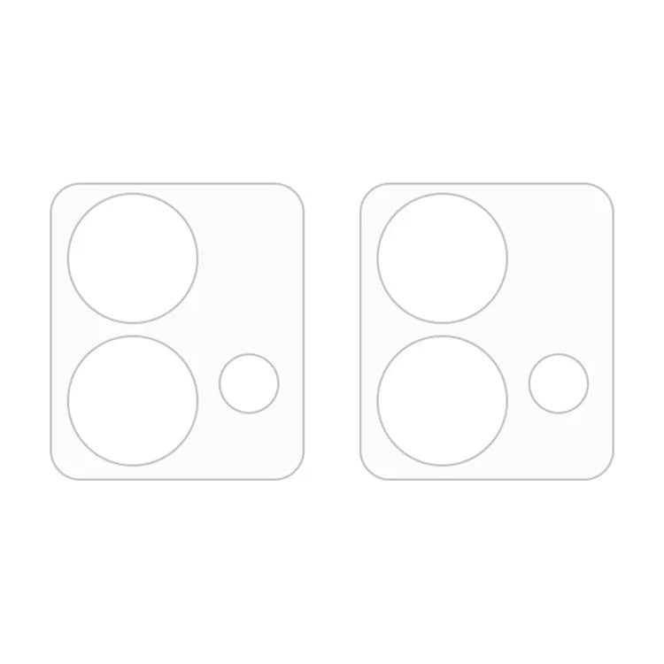 ENKAY HAT PRINCE 2Pcs for Motorola Moto G84 5G Camera Lens Protector Shatterproof 9H High Aluminum-Silicon Glass Lens Film