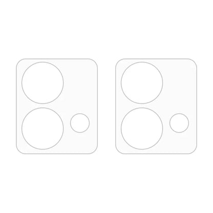ENKAY HAT PRINCE 2Pcs for Motorola Moto G84 5G Camera Lens Protector Shatterproof 9H High Aluminum-Silicon Glass Lens Film