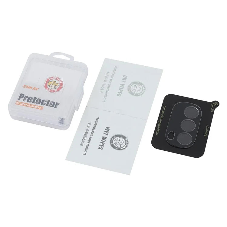 ENKAY HAT PRINCE For Motorola Moto G82 5G Camera Lens Protector Anti-Explosion 9H Lens Film