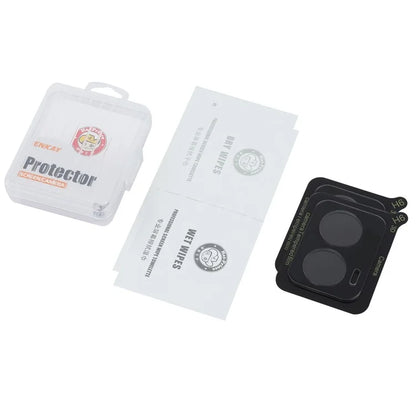 ENKAY HAT PRINCE 2Pcs for Motorola Moto E14 4G / G04 4G / G04s 4G / G24 4G Camera Rear Lens Film 0.2mm Anti-Explosion Lens Protector