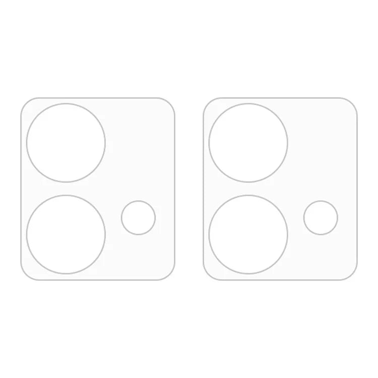 ENKAY HAT PRINCE 2Pcs for Motorola Edge 40 Neo 5G Anti-Fingerprint 0.2mm Camera Rear Lens Film