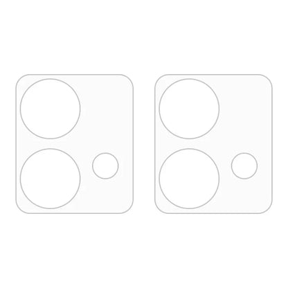 ENKAY HAT PRINCE 2Pcs for Motorola Edge 40 Neo 5G Anti-Fingerprint 0.2mm Camera Rear Lens Film