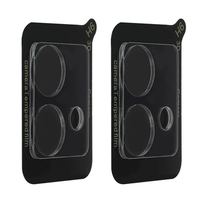 ENKAY HAT PRINCE 2Pcs for Motorola Edge 40 Neo 5G Anti-Fingerprint 0.2mm Camera Rear Lens Film