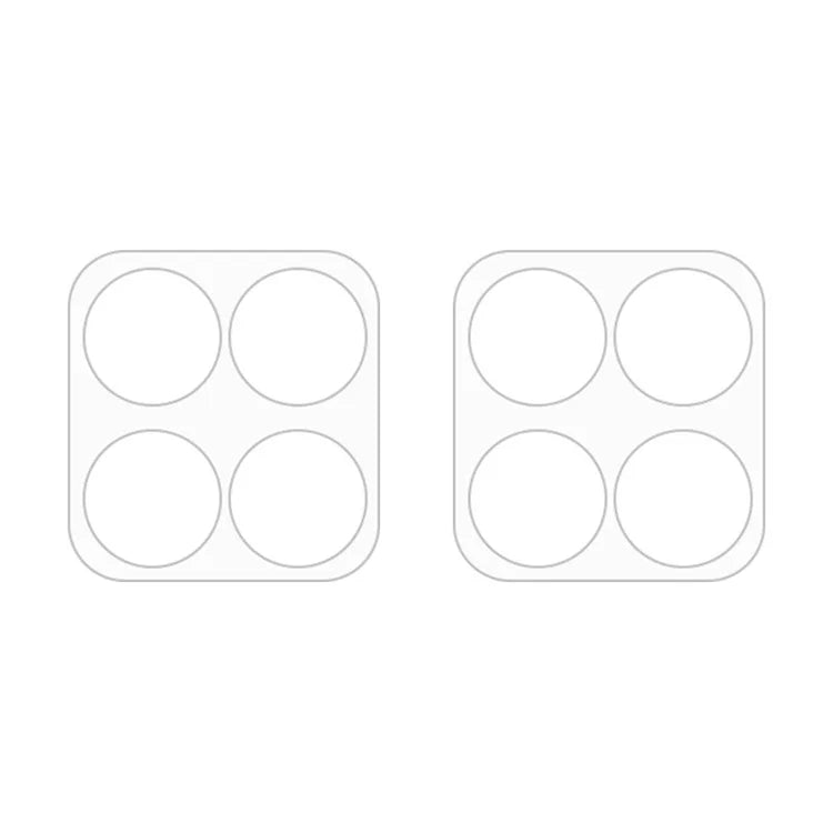 ENKAY HAT PRINCE 2Pcs for Honor X6a 4G Camera Lens Protector High Aluminum-Silicon Glass No Bubbles Lens Film