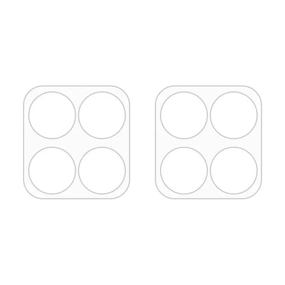 ENKAY HAT PRINCE 2Pcs for Honor X6a 4G Camera Lens Protector High Aluminum-Silicon Glass No Bubbles Lens Film