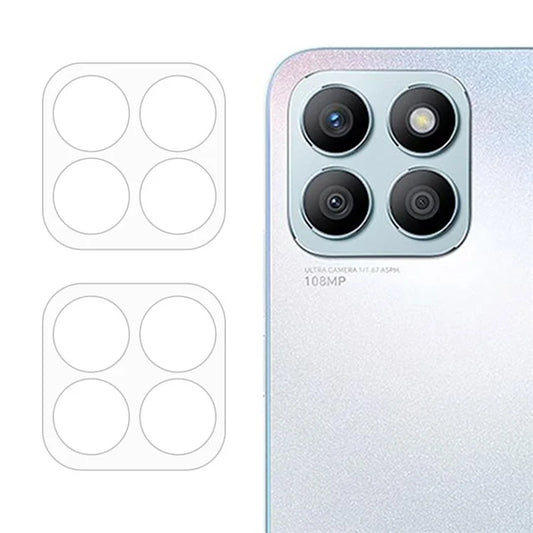 ENKAY HAT PRINCE 2Pcs for Honor X8b 4G Camera Lens Protector High Aluminum-Silicon Glass Clear Lens Film
