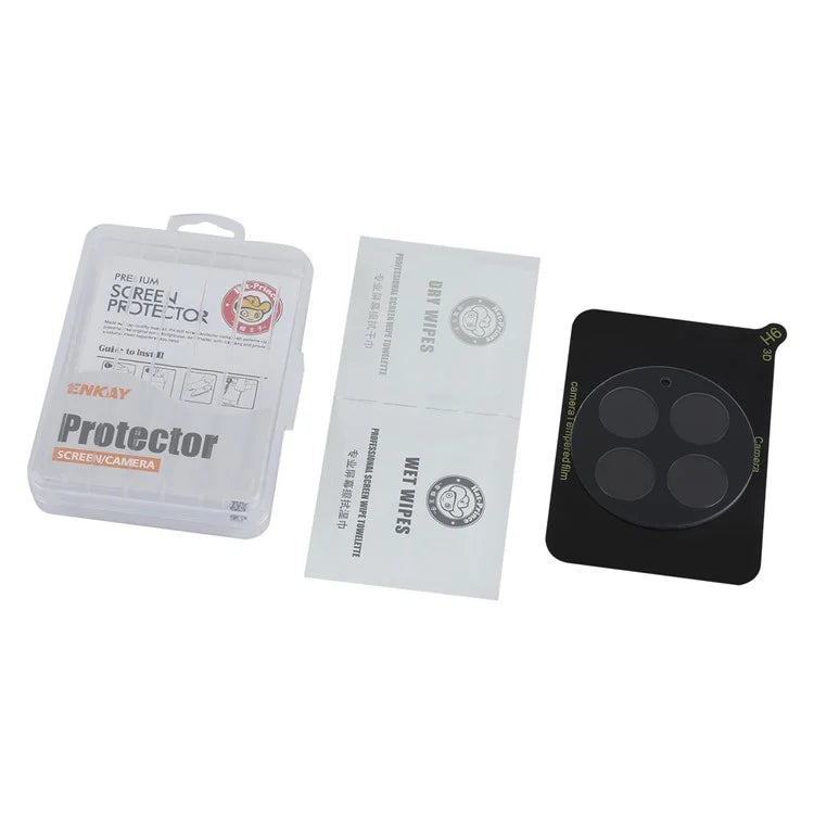 ENKAY HAT PRINCE For Oneplus Ace 2 Pro 5G Camera Lens Protector Anti-Shatter High Aluminium-Silicon Glass Film