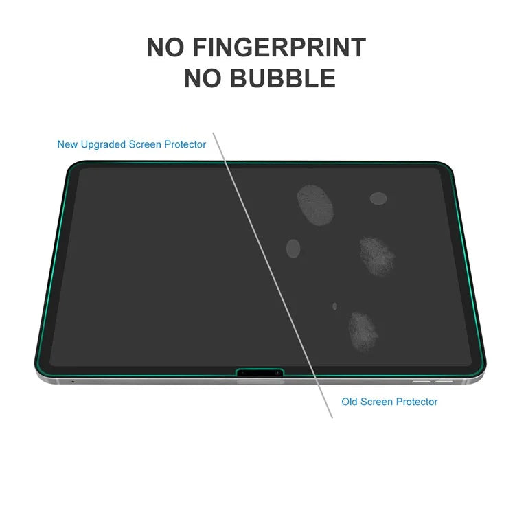 ENKAY HAT PRINCE For iPad Air 11 (2024) Screen Protector Full Coverage High Aluminium-Silicon Glass Film 9H Hardness