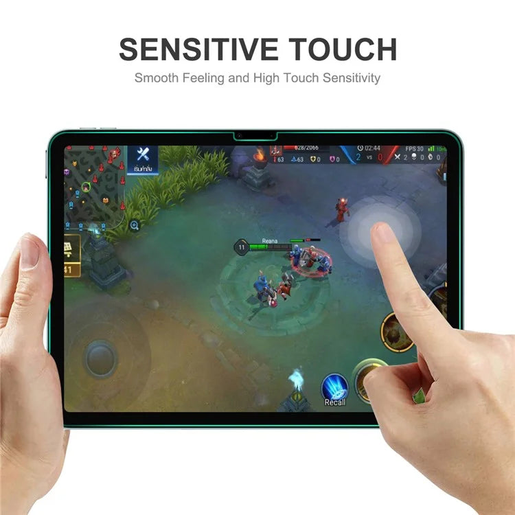 ENKAY HAT PRINCE 2Pcs For iPad Pro 11 (2024) Screen Protector Full Coverage High Aluminium-Silicon Glass Film 9H Hardness