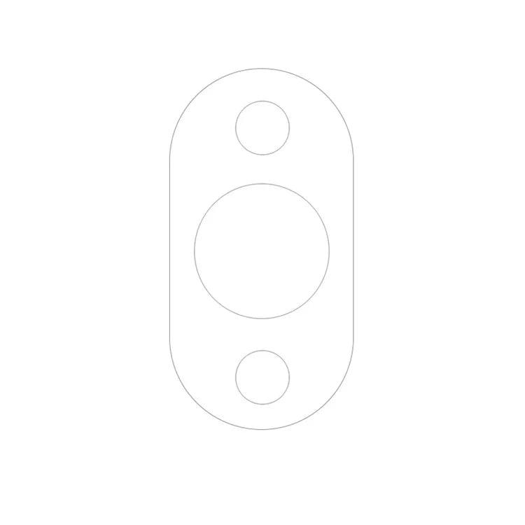 ENKAY HAT PRINCE 2Pcs for Huawei Nova 11 Pro / 11 Ultra Lens Film 0.2mm Fingerprint Free Camera Lens Protector