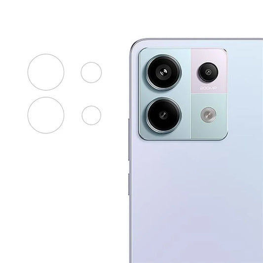 ENKAY HAT PRINCE For Xiaomi Redmi Note 13 Pro 4G / Poco M6 Pro 4G Camera Lens Protector 0.2mm 9H Rear Lens Film