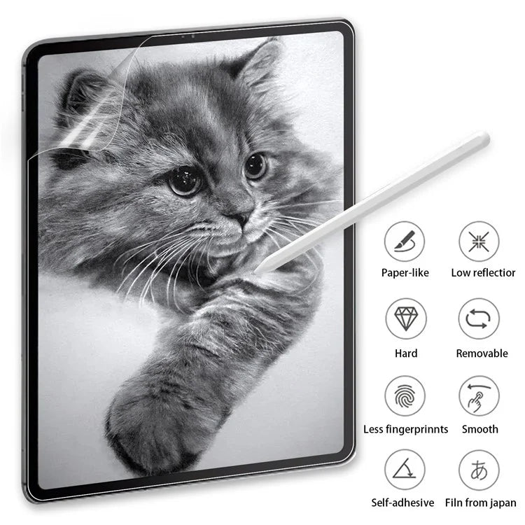 For iPad Pro 11 (2024)  Paperlike Screen Protector Sensitive Touch PET Tablet Screen Film