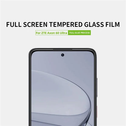 PINWUYO JK Series-2 for ZTE Axon 60 Ultra Screen Protector HD Clear High Aluminum-Silicon Glass Film