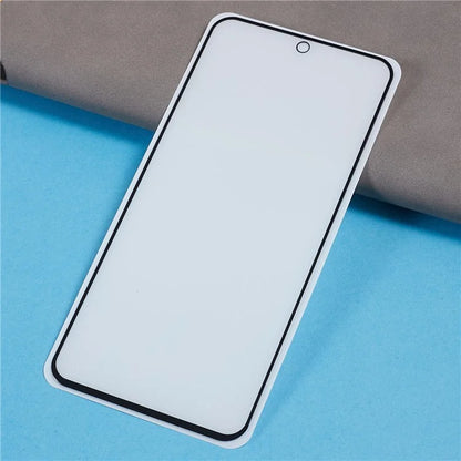 For Samsung Galaxy M35 5G / A35 5G / A55 5G Screen Protector Black Edge Matte Anti-Fingerprint Tempered Glass Film