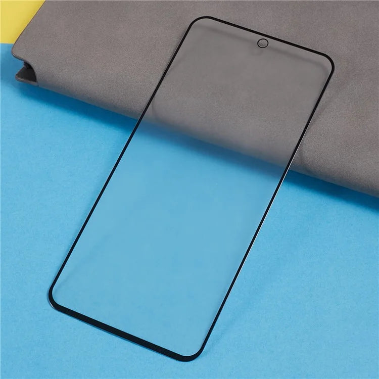 For Samsung Galaxy M35 5G / A35 5G / A55 5G Screen Protector Black Edge Matte Anti-Fingerprint Tempered Glass Film