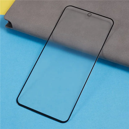 For Samsung Galaxy M35 5G / A35 5G / A55 5G Screen Protector Black Edge Matte Anti-Fingerprint Tempered Glass Film